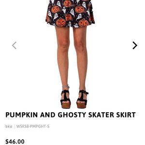 Too Fast Halloween skirt